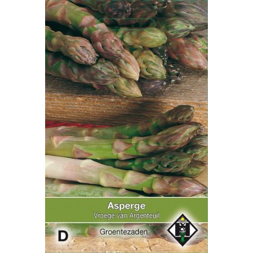 Asperge, Asparagus officinalis 'Vroege van Argenteuil'