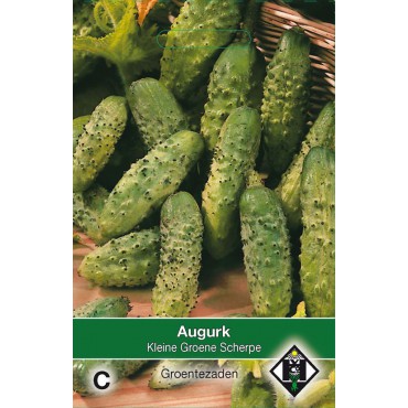 Augurk, Cucumis sativus 'Kleine groene scherpe'