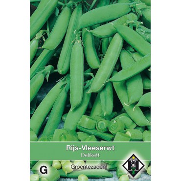 Vleeserwt, Pisum sativum 'Delikett', 50 gr.